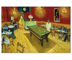 Paveikslas Vincent van Gogh - Naktinė kavinė