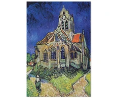 Paveikslas Vincent van Gogh - Overo bažnyčia