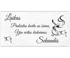 Paveikslas virtuvei Laikas kartu