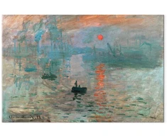 Paveikslas XXL Claude Monet - Įspūdis, saulėtekis