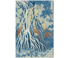 Paveikslas XXL Hokusai Katsushika - Kirifuri krioklys Kurokami kalne