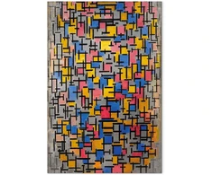Paveikslas XXL Piet Mondrian - Kompozicija