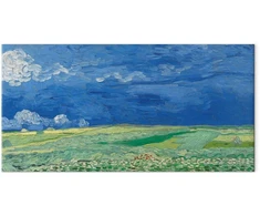 Paveikslas XXL Vincent van Gogh - Kviečių laukas po audros debesimis