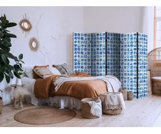 Pertvara - Keraminės plytelės - tradicinės portugališkos mėlynos azulejo plytelės - 5 dalių
