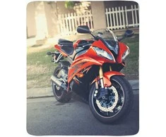 Pledas Raudonas motociklas