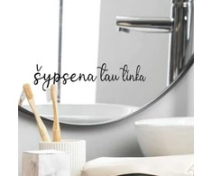 Sienų lipdukas Šypsena tau tinka