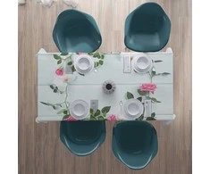 Staltiesė Rožės ir orchidėjos