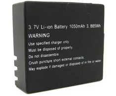 StarTech 1050 mAh baterija, skirta „GoXtreme Vision 4K 01470“