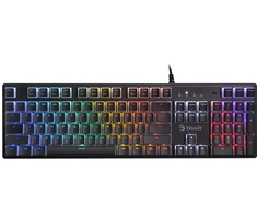 Klaviatūra A4Tech Bloody S520N Pudding Juodas (BLMS Mėlyna Switch)