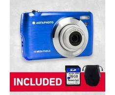 AgfaPhoto Agfa Photo DC8200 Mėlyna + etui + karta SD 16GB