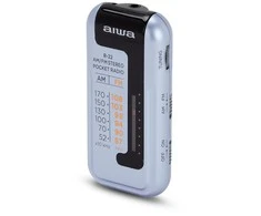 AIWA Przenośne mini Radio R-22SL Sidabrinė