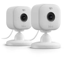 Amazon Blink - Mini 2 Smart Indoor Security Camera 2vnt komplektas Baltas