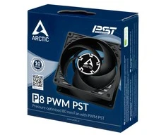 Arctic Cooling ARCTIC P8 PWM PST Kompiuterio korpusui Ventiliatorius 8 cm Juoda
