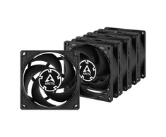 ARCTIC P8 PWM PST Kompiuterio korpusui Ventiliatorius 8 cm Juoda