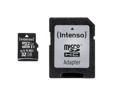 PAMIĘĆ Micro SDHC 32GB C10 W/ADAPTER 3433480 INTENSO
