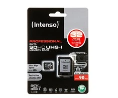 PAMIĘĆ Micro SDHC 32GB C10 W/ADAPTER 3433480 INTENSO