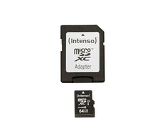 Atminties kortelė „Micro SDXC 64GB UHS-I“ atmintis su adapteriu 3423490 INTENSO