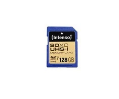 Atminties kortelė Intenso SDXC kortelė 128GB Class 10 UHS-I Premium