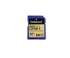 Atminties kortelė Intenso SDHC 64GB UHS-I 3421490