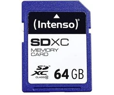 Atminties kortelė Intenso SDXC 64GB Class10 3411490