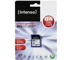 Atminties kortelė Intenso SDXC 64GB Class10 3411490