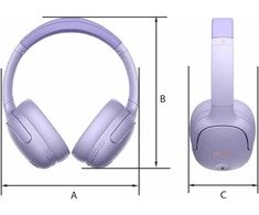 Manta Ausinės su ANC, Bluetooth 5.3 ir 600 mAh baterija