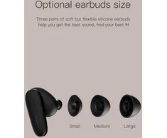 Juodos belaidės „Orsen T3“ Bluetooth ausinės
