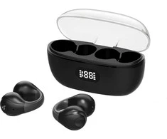 Juodos atviros Bluetooth ausinės Sbox EB-OWS14