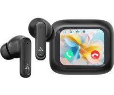 Ausinės Sbox EB-TWS08-B Touch Screen Ekranas Juodas