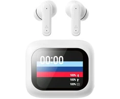 Ausinės Sbox EB-TWS08-W Touch Screen Ekranas Baltas