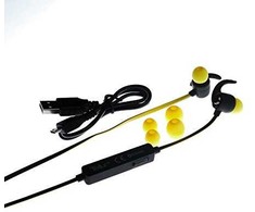 Geltonos Bluetooth sportinės ausinės Tellur Speed Series