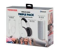 Ausinės Toshiba Belaidės Audio Triple Pack HSP-3P19 Baltas