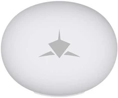 White shark Baltas Shark Vortex BT belaidės ausinės su įkrovimo dėklu, baltos