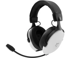 White Shark Baltas Shark Baltas Shark žaidimų ausinės FOX, skirta PC, PS4/PS5, Mac, baltos spalvos (GH-2445)