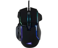 Pelė Baracuda BGM-071 Piranha juoda