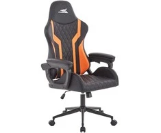 Baracuda Gaming Chair Whale Juodas/Oranžinis