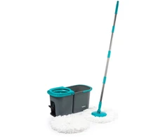 Beldray LA00000006UFEU7 Anti-Bac Dual Comaprtment Spin Mop &amp; Refill Head
