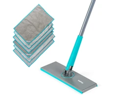 Beldray LA00000020UFEU7 Anti-Bac Clip-To-Grip Floor Mop &amp; Cloth Set