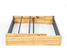 Beldray LA00000050EU7 4 Tier Bamboo Clothes Airer