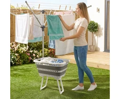 Beldray LA00000153EU7 40l Collapsible Laundry Basket With Legs