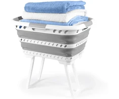 Beldray LA00000153EU7 40l Collapsible Laundry Basket With Legs