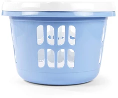 Beldray LA00000174CRNEU7 Set Of 2 Laundry Basket 30L, Baltas/Mėlyna
