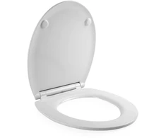 Beldray LA00000201WPEU7 Anti-bac Ultra-Slim Toilet Seat, Baltas