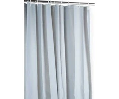 Beldray LA028268LGRYUFFEU7 Antibac Shower Curtain Gray
