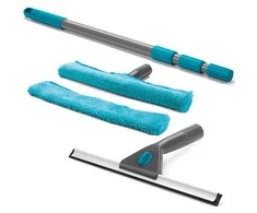 Beldray LA028693FTQEU7 2in1 telescopic window cleaning set