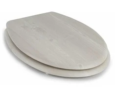 Beldray LA033710WOAKFEU7 Wooden MDF Toilet Seat - Baltas Oak