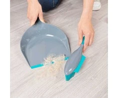 Beldray LA034191UFPEU7 Anti-bac Pet Plus+ Rubber Head Dustpan &amp; Set