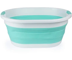 Beldray LA034816MNTFPEU7 Collapsible Laundry Basket 28L Baltas/Mint