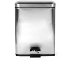 Beldray LA035235SSFEU7 5-Litre Dual Compartment Bin – Stainless Steel