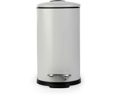 Beldray LA036690GRYPEU7 Slimline D-Shaped Pedal Bin - Pilkas 5-Litre